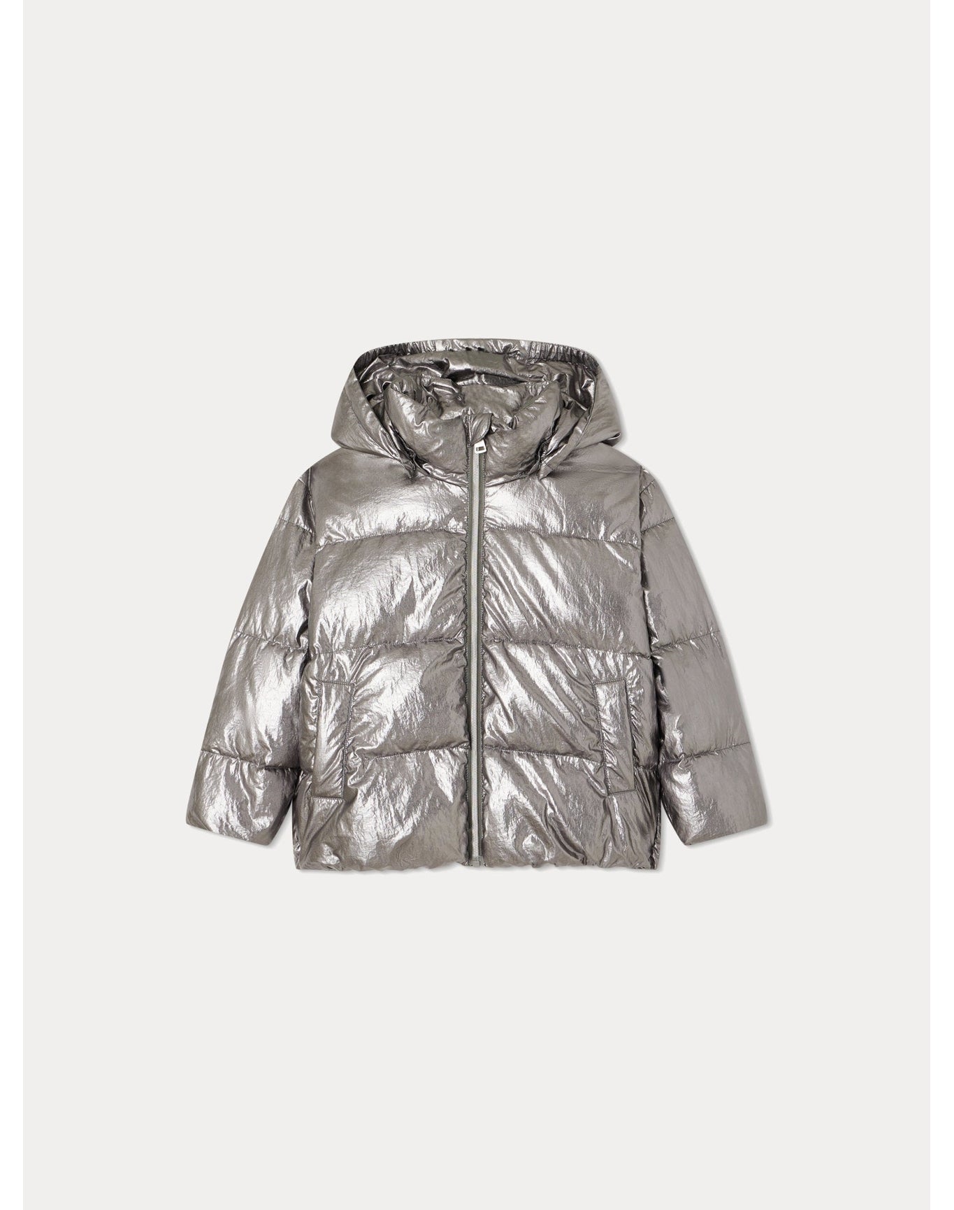 Girls | Blythe Puffer Jacket | 4Y | Silver