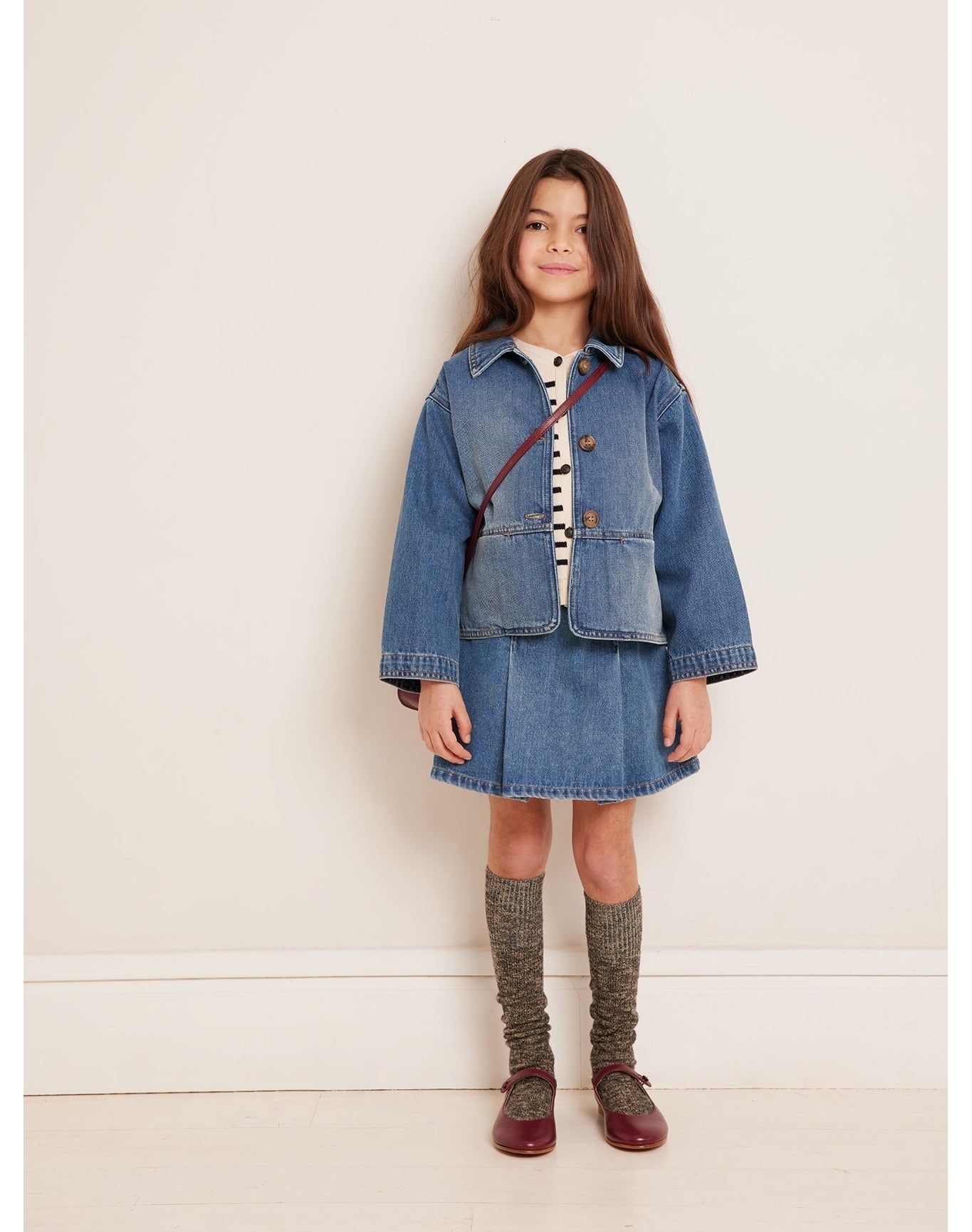 Girls | Clarity Jacket | Light Denim