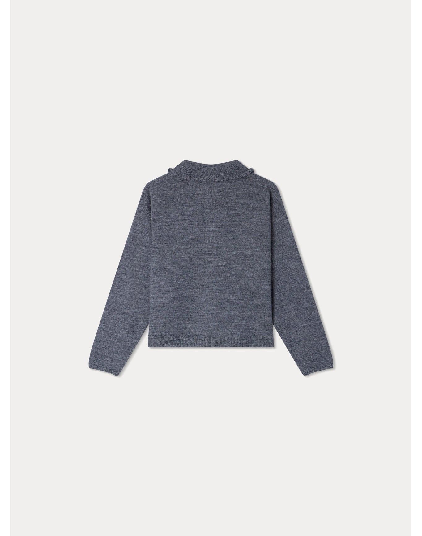 Girls | Diana Cardigan | Medium Heathered Gray