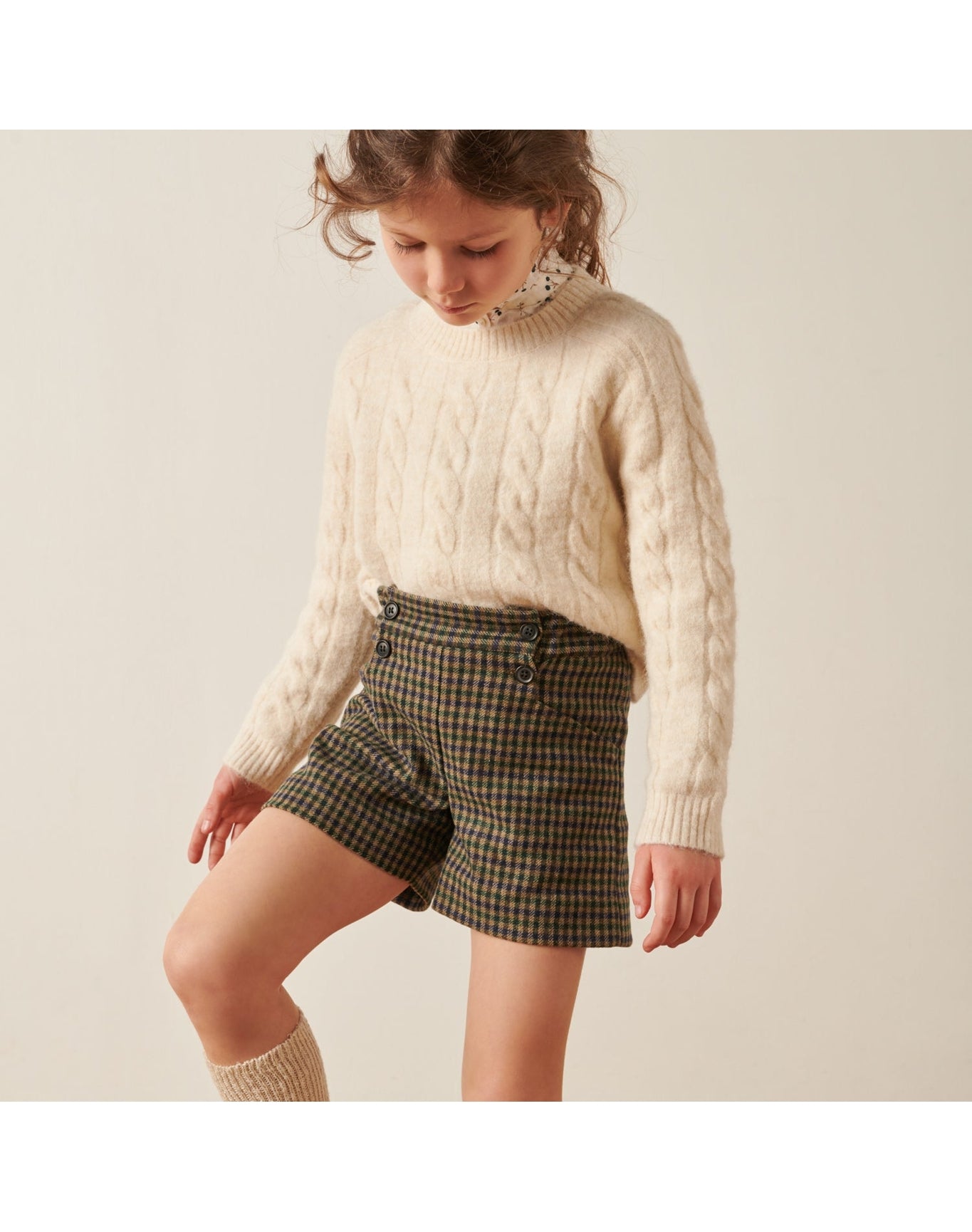 Girls | Diplome Shorts | 8Y | Khaki