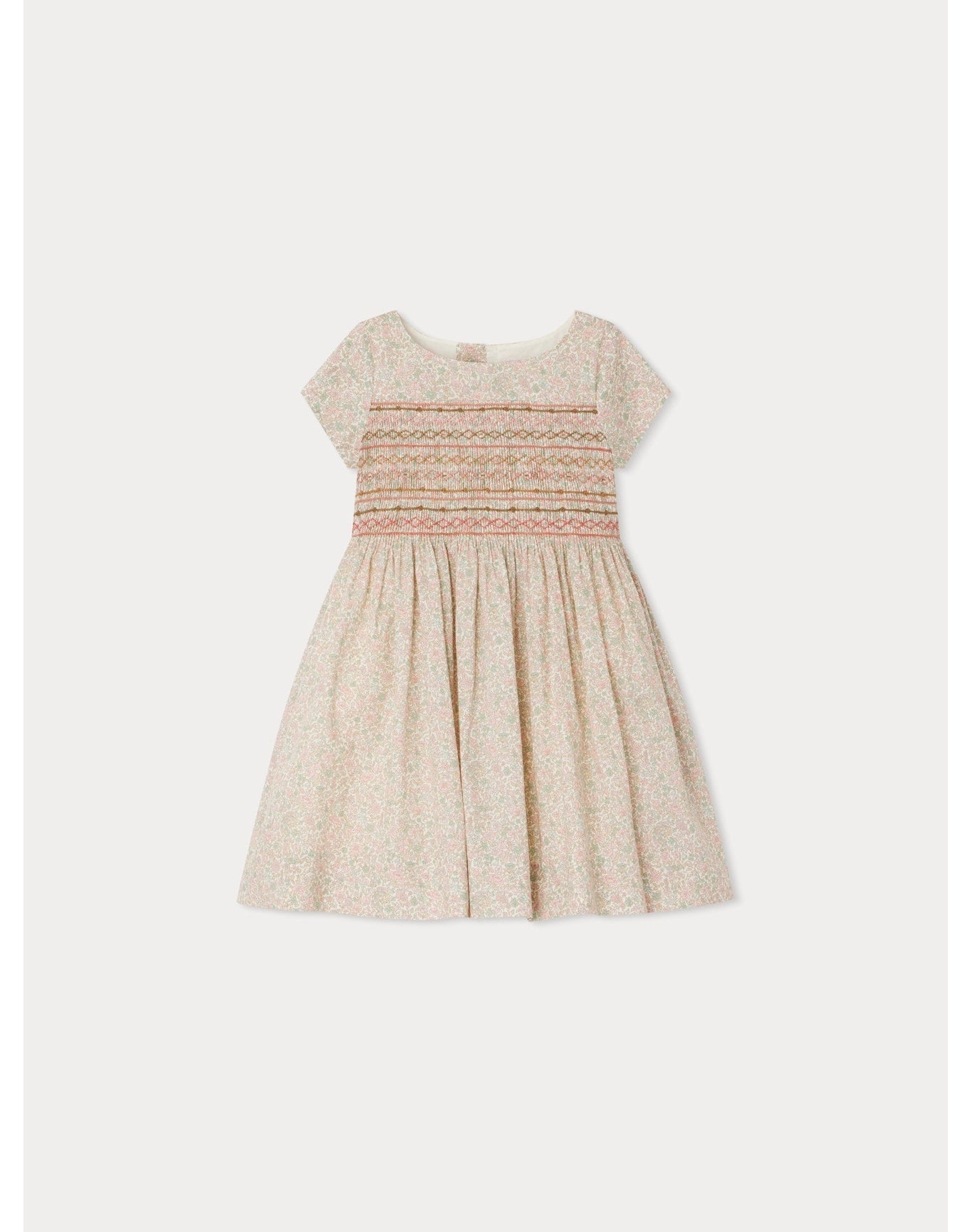 Girls | Duchesse Dress Flowers | Pink