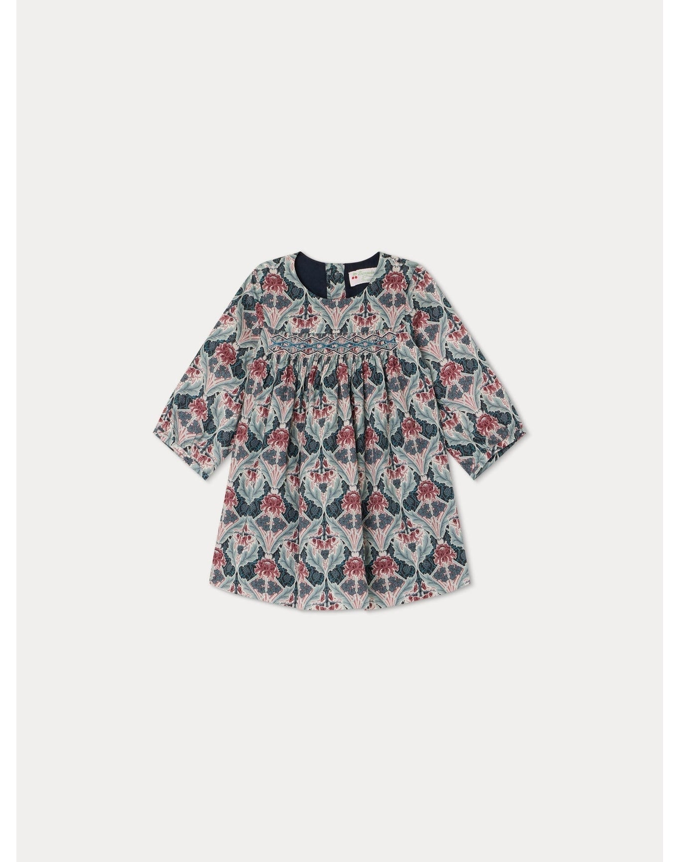 Girls | Felicie Smocked Dress | 6M-18M | Fig