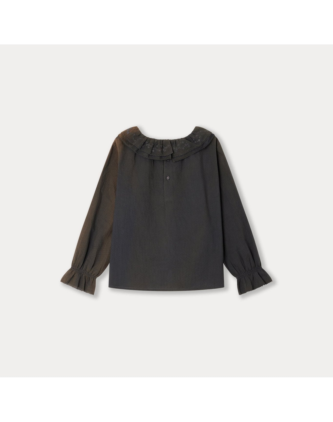 Girls | Jaya Blouse | 6Y-8Y | Slate Gray