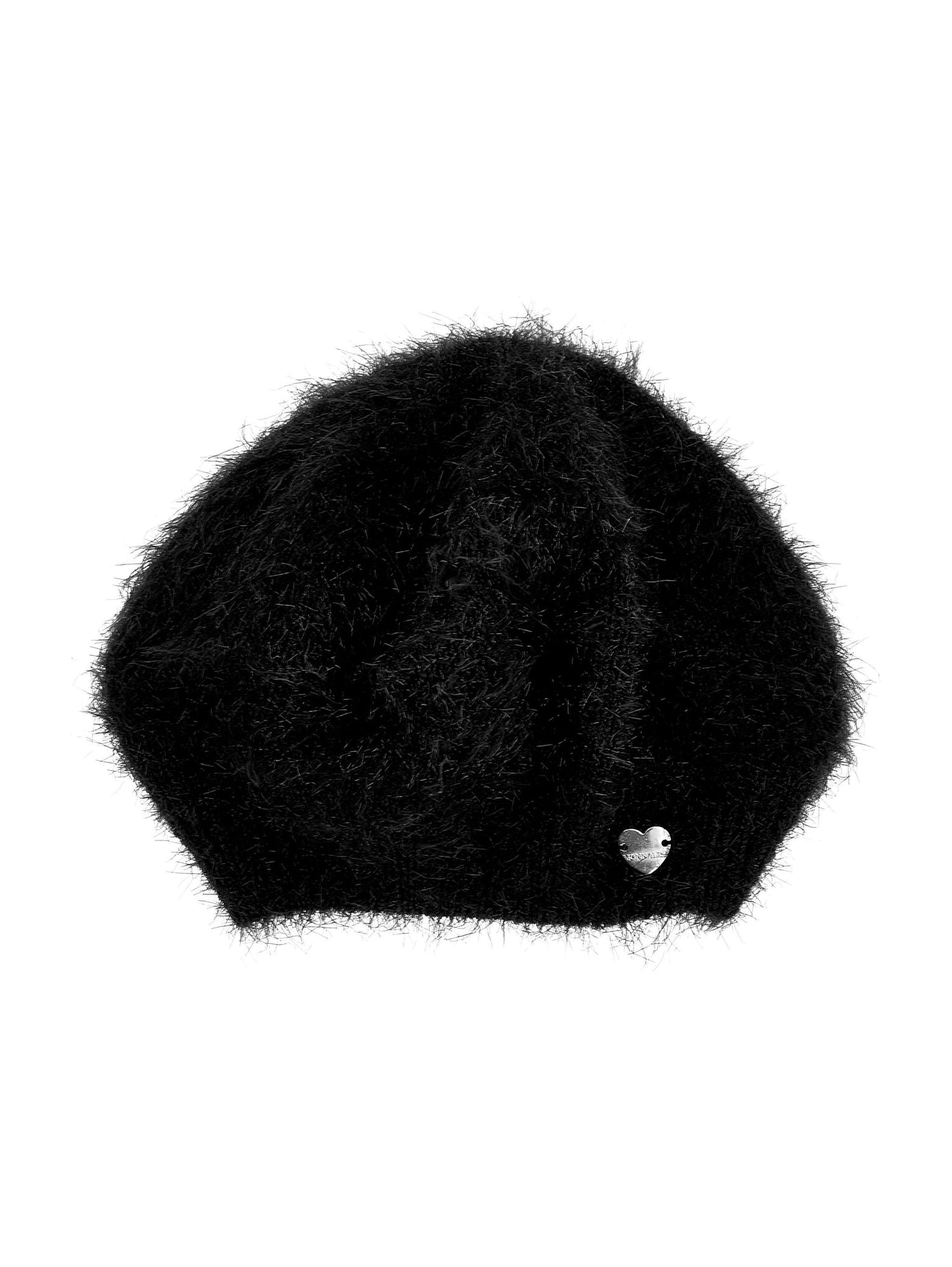 Girls | Lurex Knit Beret | Black