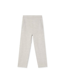 Girls | Merino Wool Pants | Heathered Gray