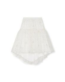 Girls | Sequined Tulle Skirt | 2 | Gold