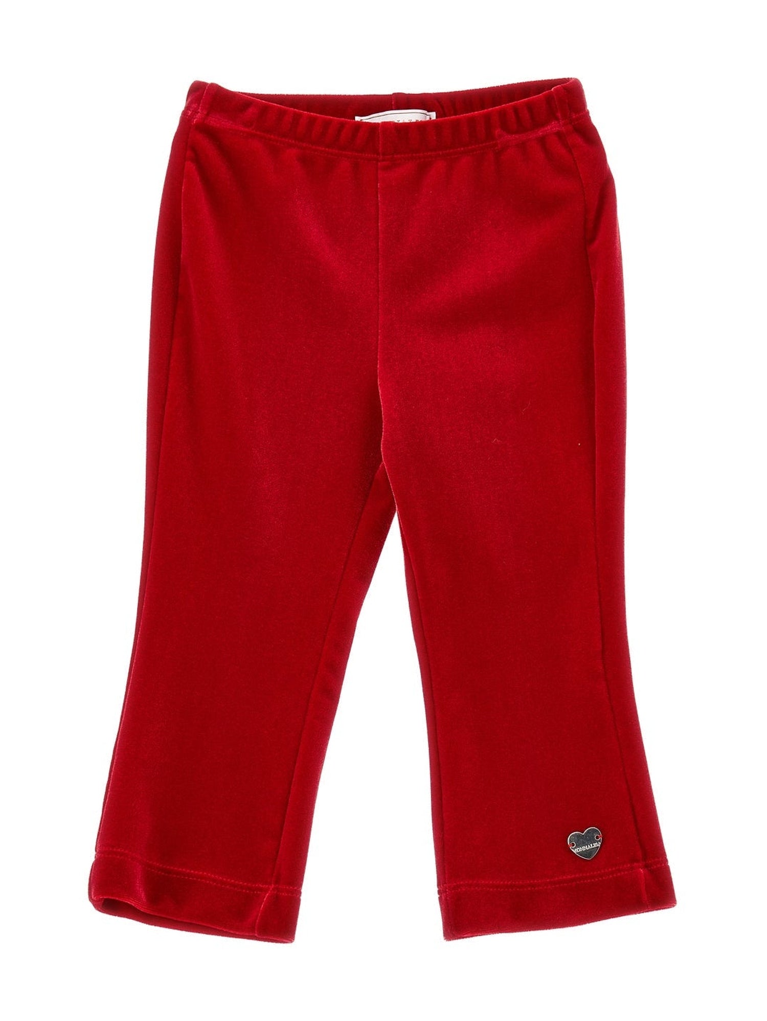 Girls | Warp-Knit Chenille Jazz Pants | Ruby