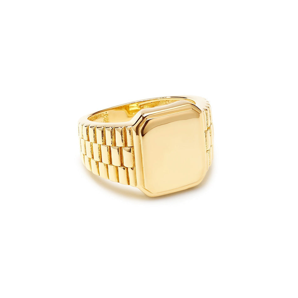 The Valine Ring | 18KT Gold Vermeil