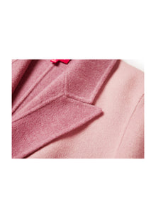 Gradient Cashmere Overcoat | Pink