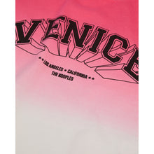 Gradient T-Shirt With Venice Serigraphy | Women | Retro Pink