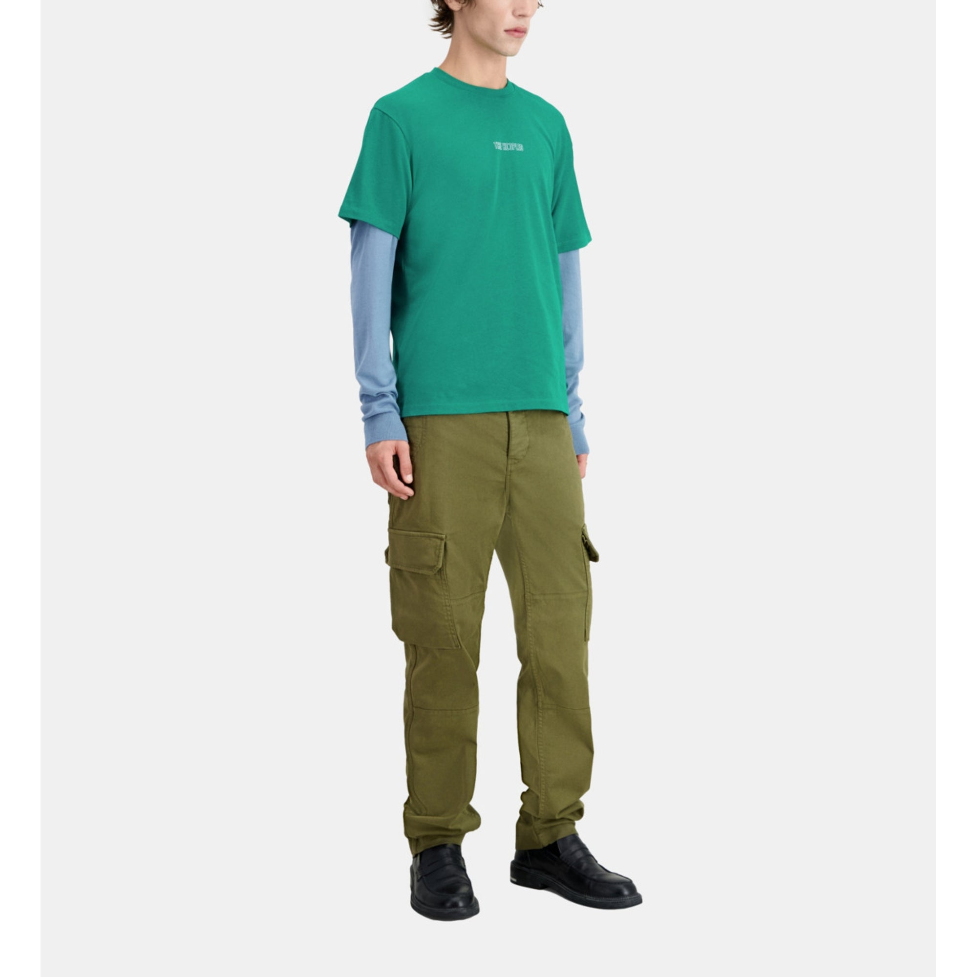 Green T-Shirt With Logo | Men | Forest