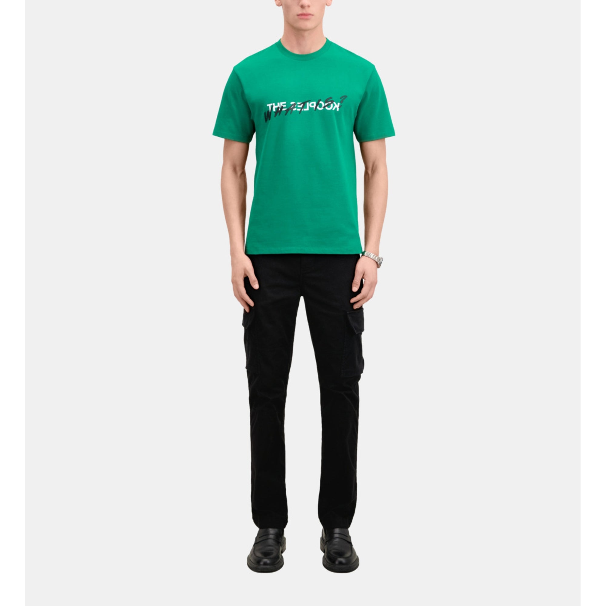 Green What Is T-Shirt | Men | Forest