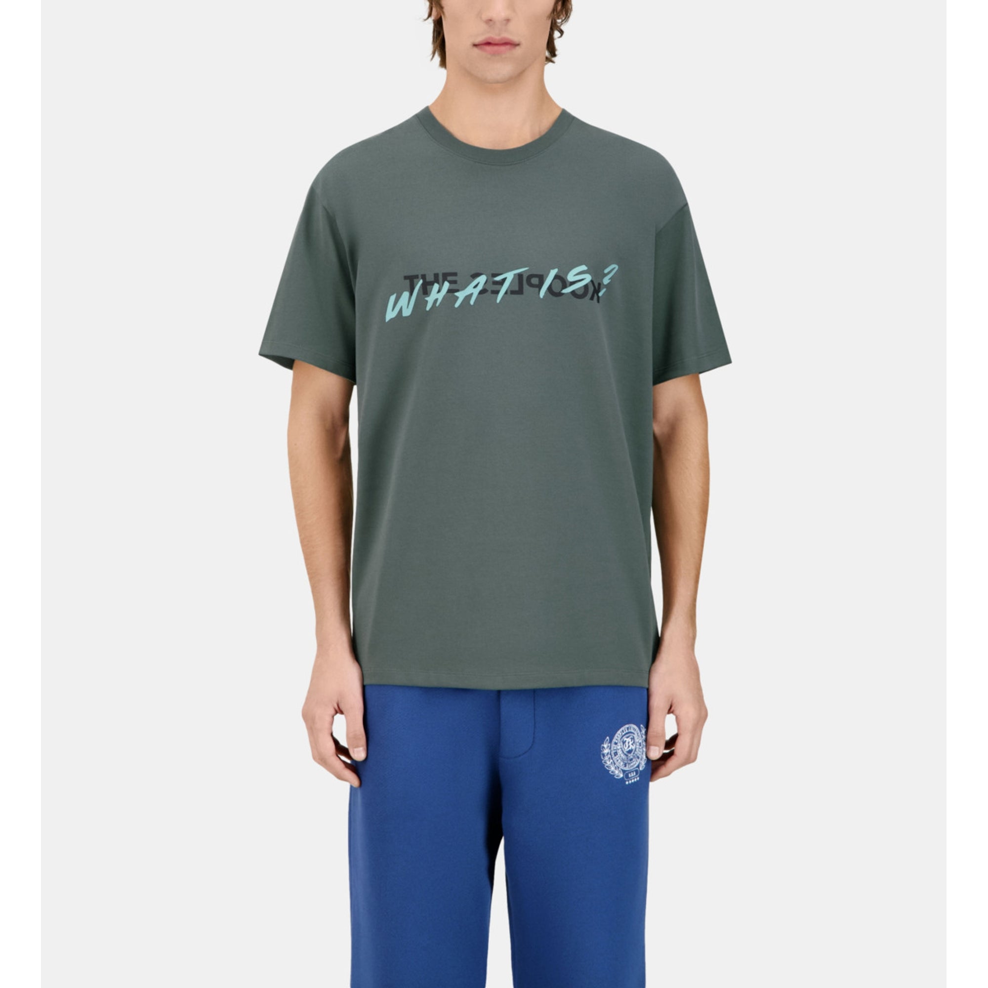 Green What Is T-Shirt | Men | Forest