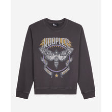 Grey Sweatshirt With Skull Butterfly Serigraphy | Men | Carbone