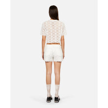 Guipure Shorts | Women | White