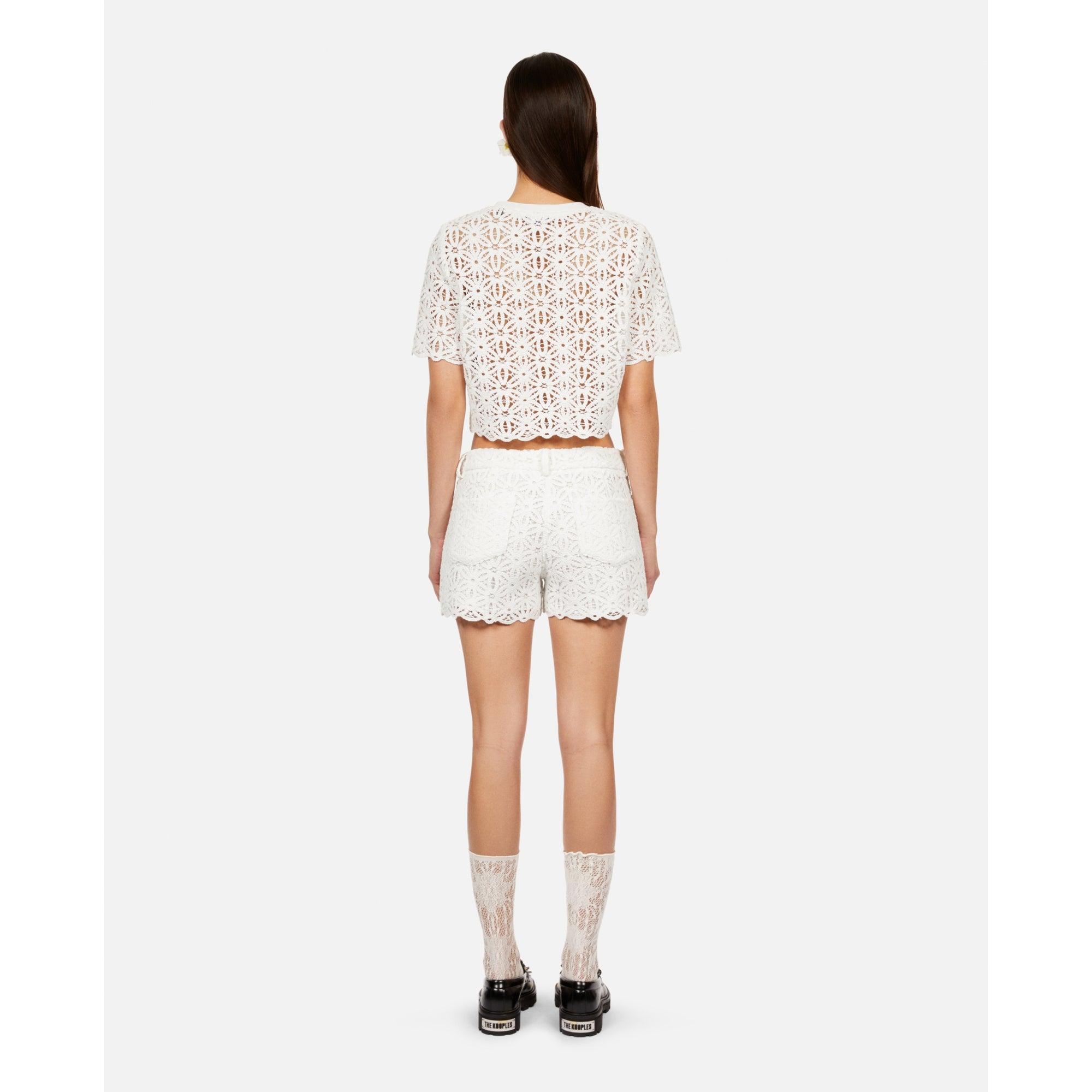 Guipure Top | Women | White