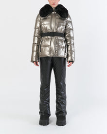 Women | Odin Ski Jacket | Metallic Silver