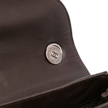 Chanel | Pre-Owned Paris-Salzburg Quilted Lambskin and Pony Hair Saddle Crossbody | Brown/Dark Brown