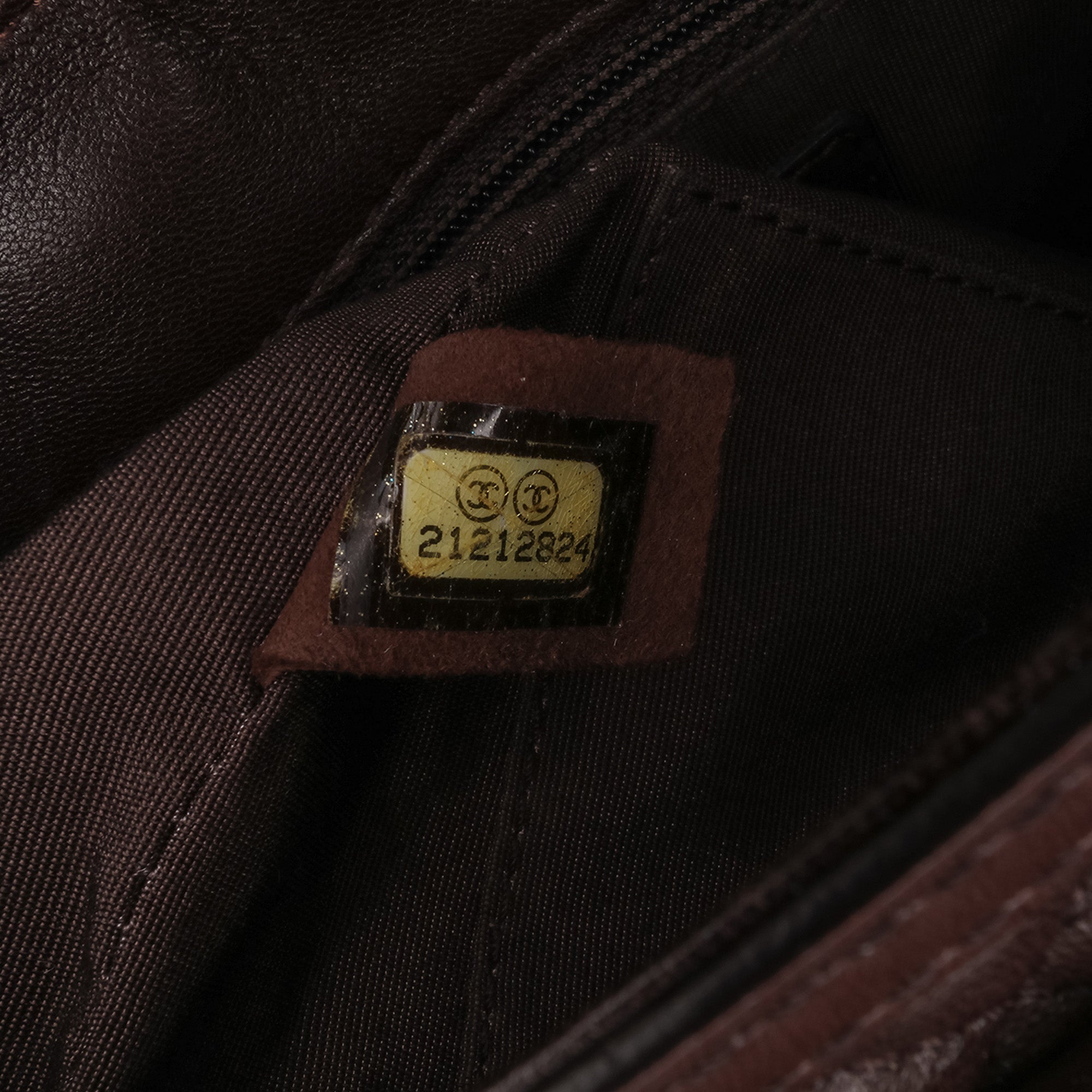 Chanel | Pre-Owned Paris-Salzburg Quilted Lambskin and Pony Hair Saddle Crossbody | Brown/Dark Brown