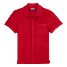 Men | Solid Terry Shirt | Moulin Rouge