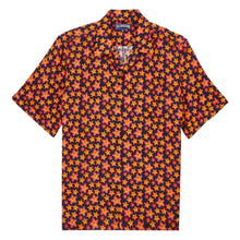 Men | Stars Gift Linen Shirt | Navy