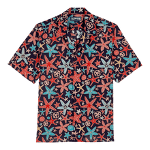 Men | Holistarfish Lin Shirt | Navy
