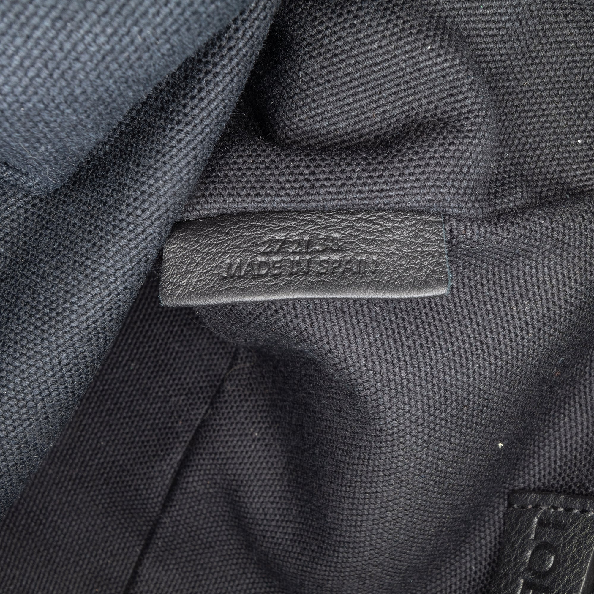 Loewe | Pre-Owned Mini Anagram Canvas Logo Camera Bag | Black