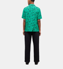 Casual Printed Shirt | Men | Green