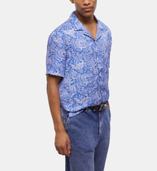 Printed Shirt | Men | Blue