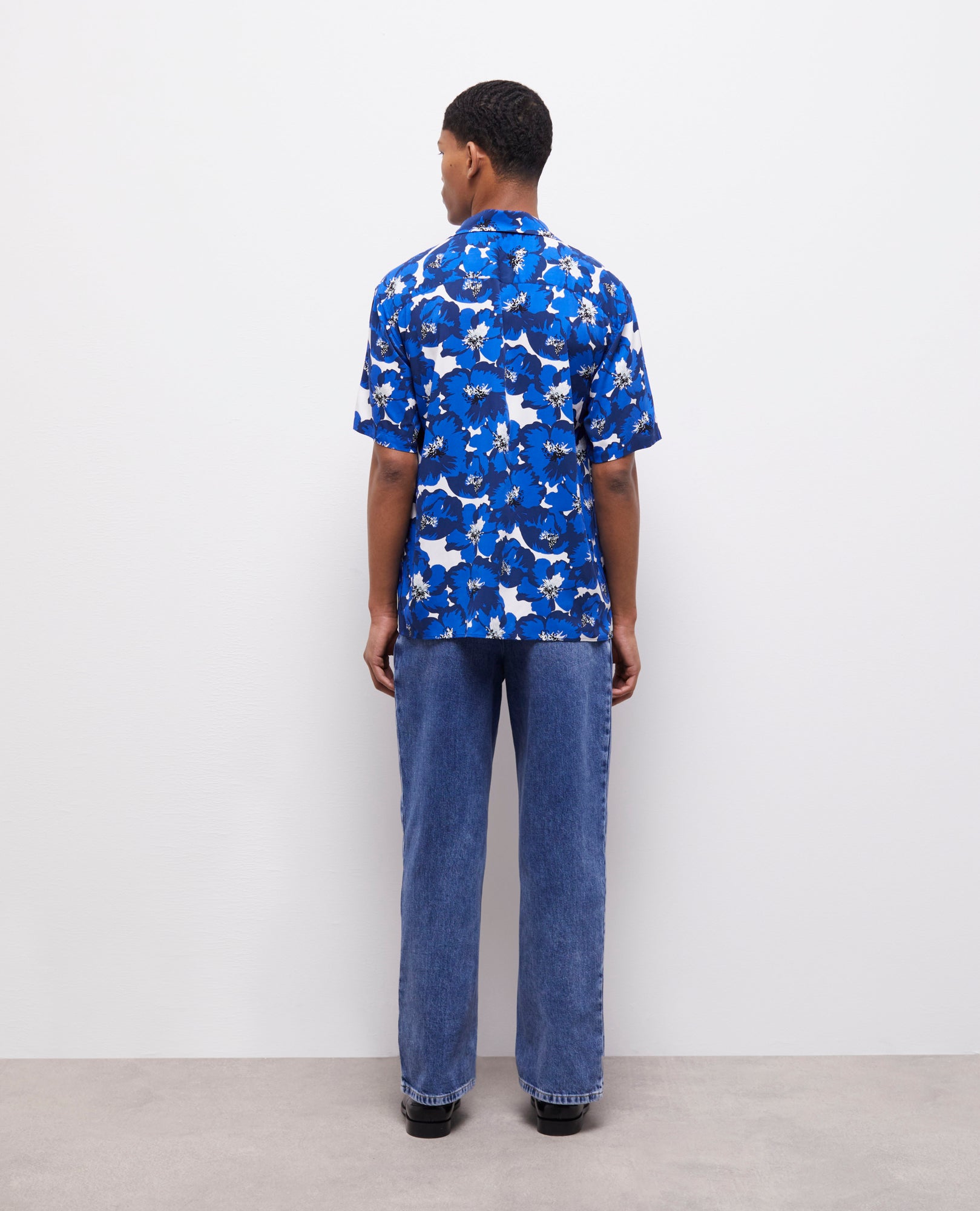 Printed Shirt | Men | Blue