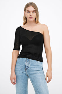 Tilda Cutout Top | Black