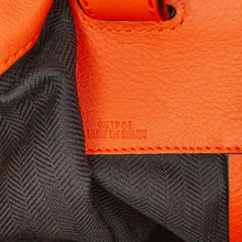 Loewe | Pre-Owned Small Leather Hammock Satchel | Orange