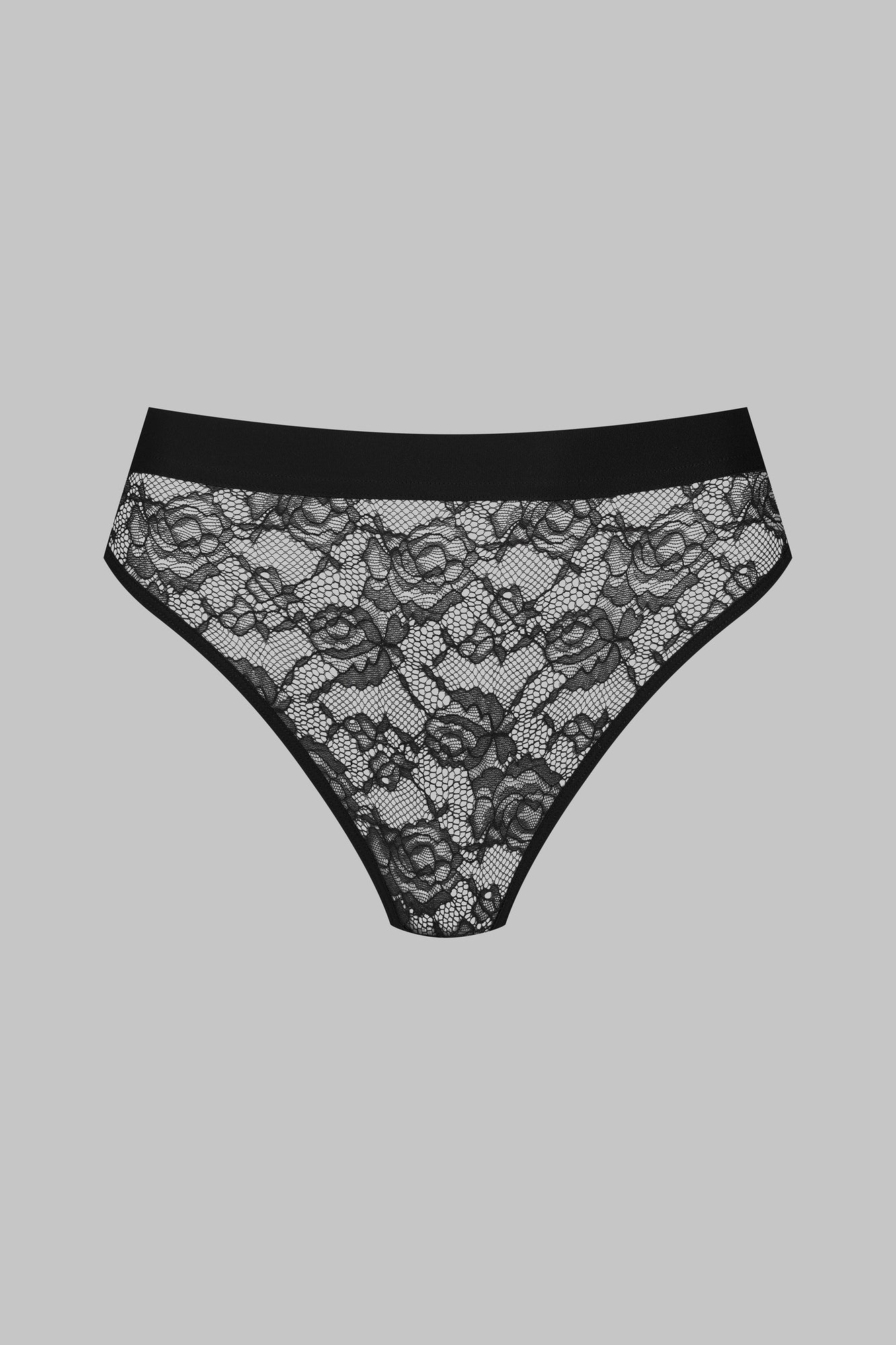 High waist thong - Flashback | Black