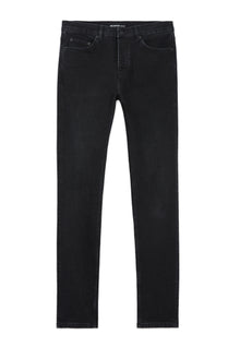 Slim Fit Jeans With Five Pockets | Men | Black Washed