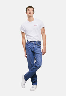 Straight-Cut Jeans | Men | Blue Denim