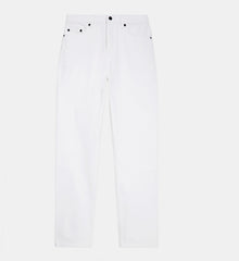 Straight-Cut Jeans | Men | White