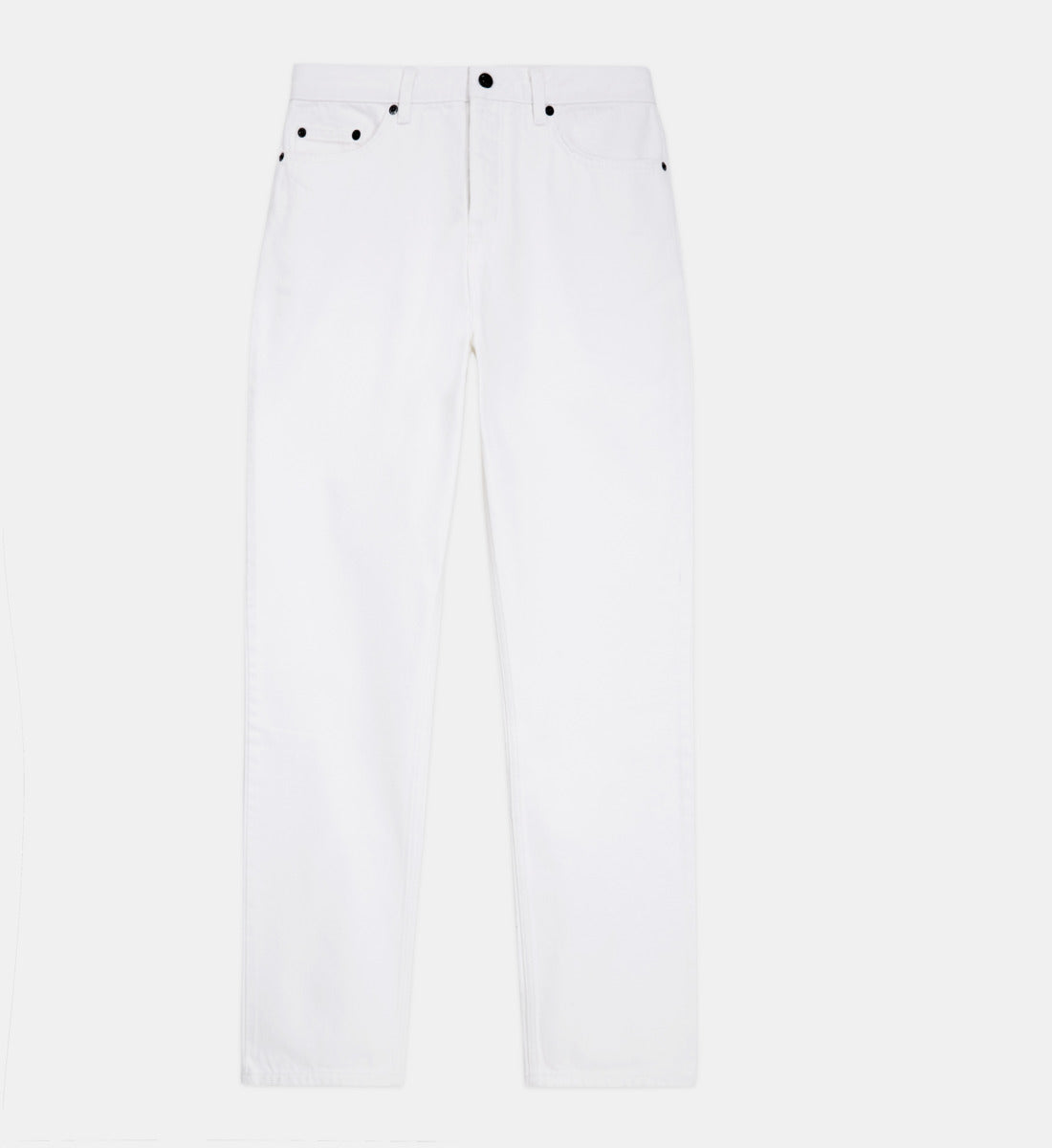 Straight-Cut Jeans | Men | White