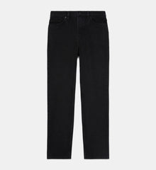 Straight-Cut Jeans | Men | Black Washed