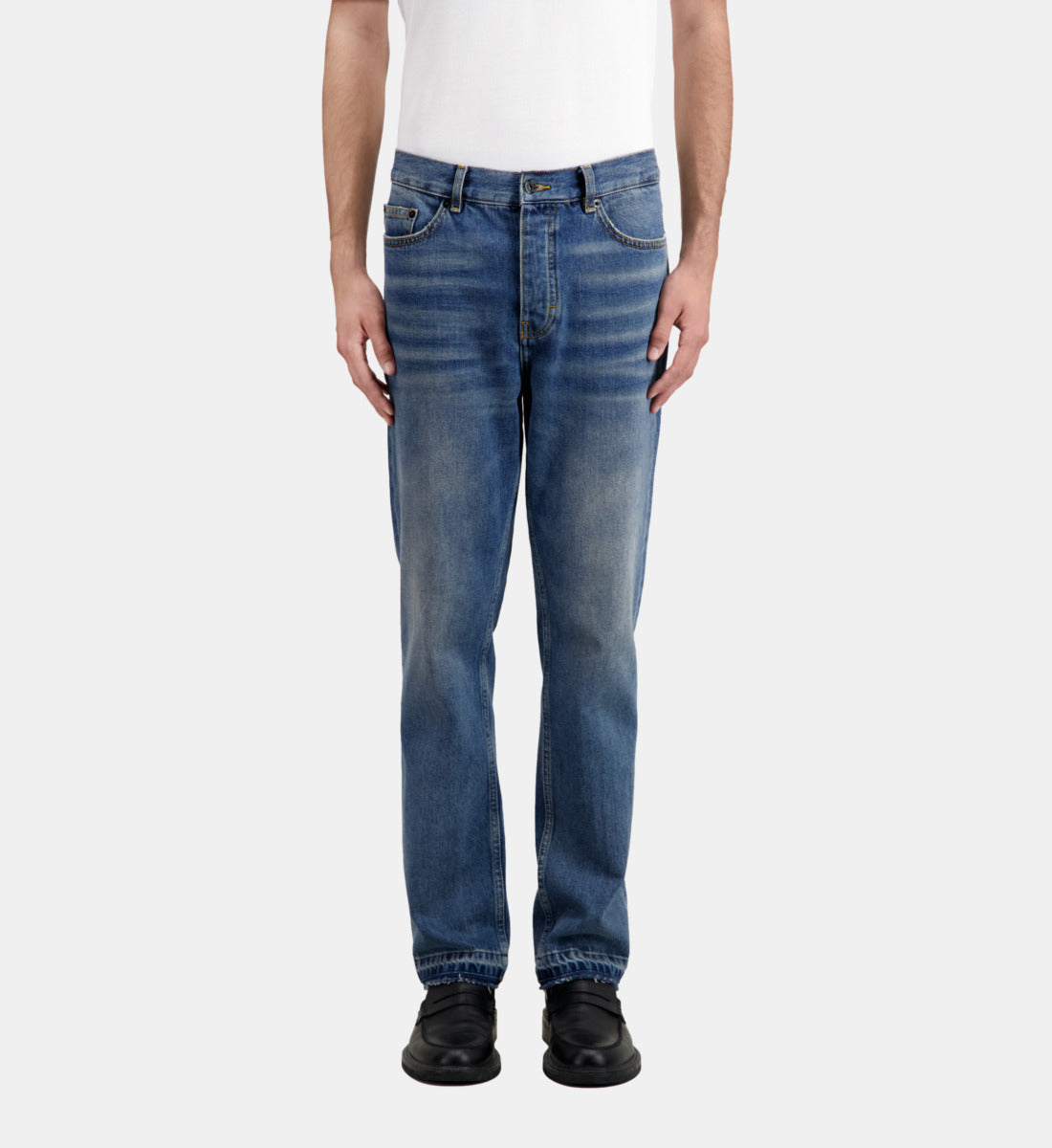 Straight Jeans | Men | Blue