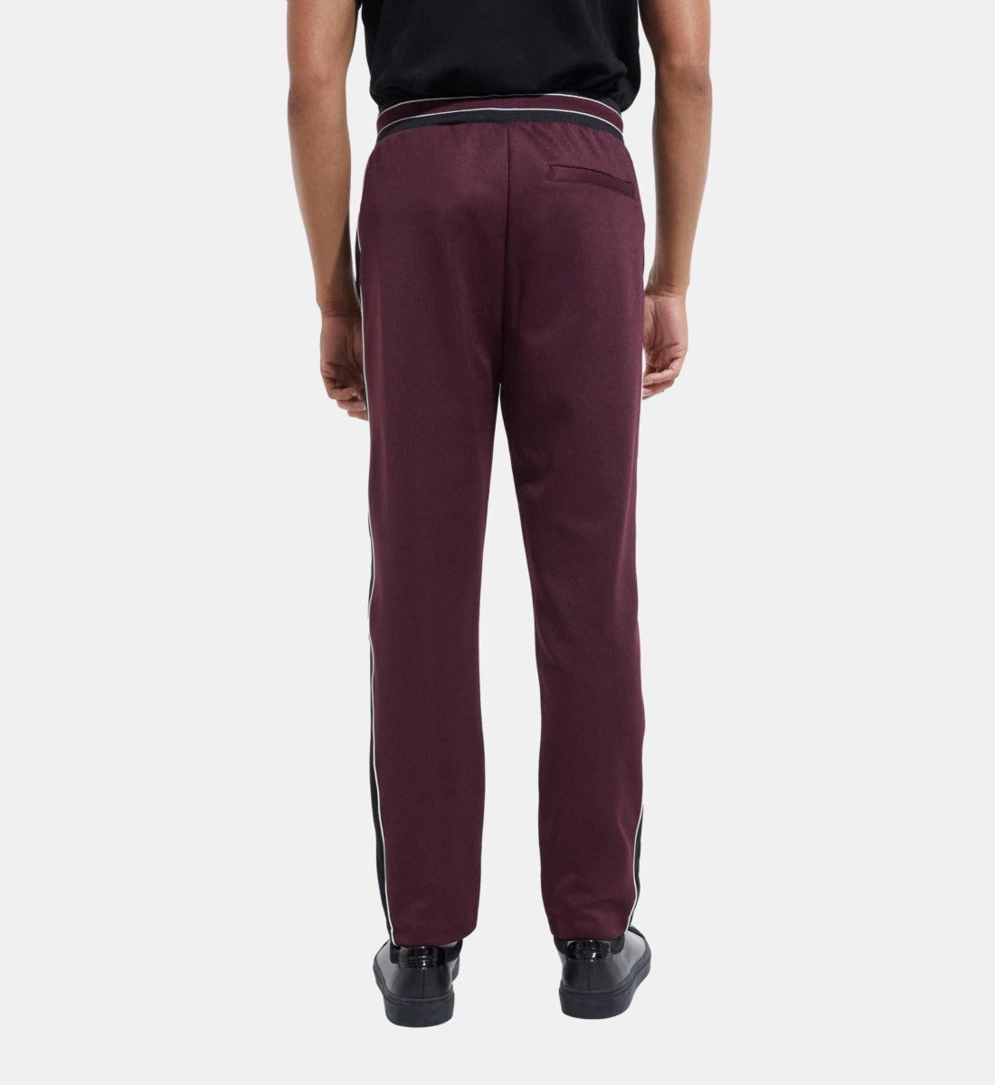 Red Joggers | Men | Burgundy