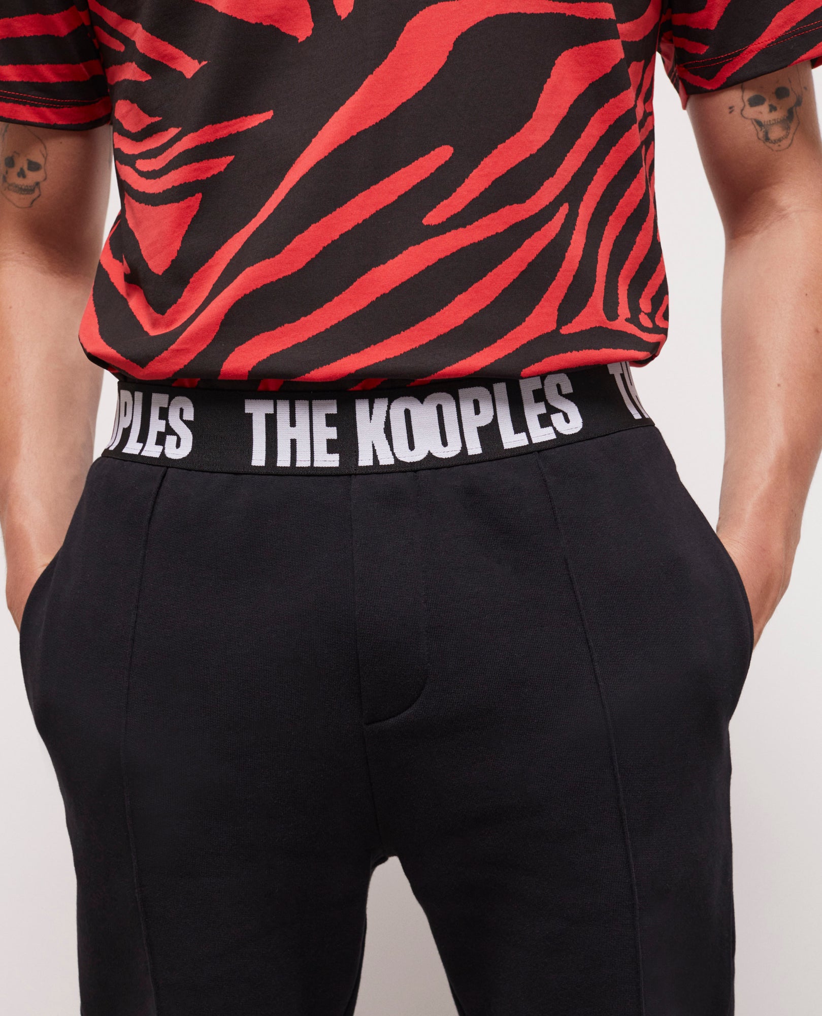 The Kooples Logo Pants | Men | Black