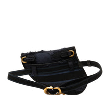 Dior | Pre-Owned Camouflage Saddle Belt Bag | Blue/Dark Blue