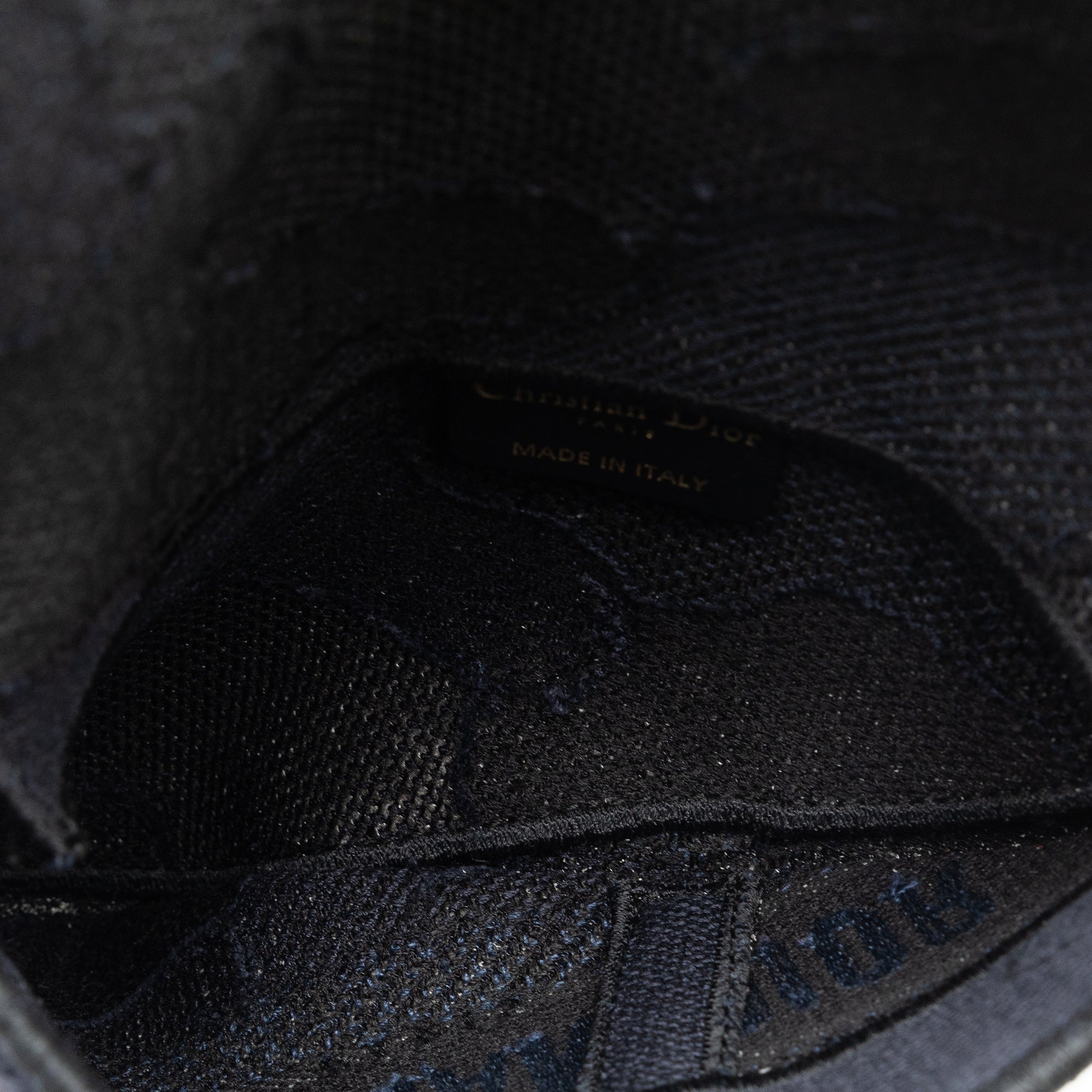 Dior | Pre-Owned Camouflage Saddle Belt Bag | Blue/Dark Blue