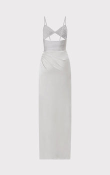 Hervé Léger X Law Roach Draped Cutout Gown | Mercury