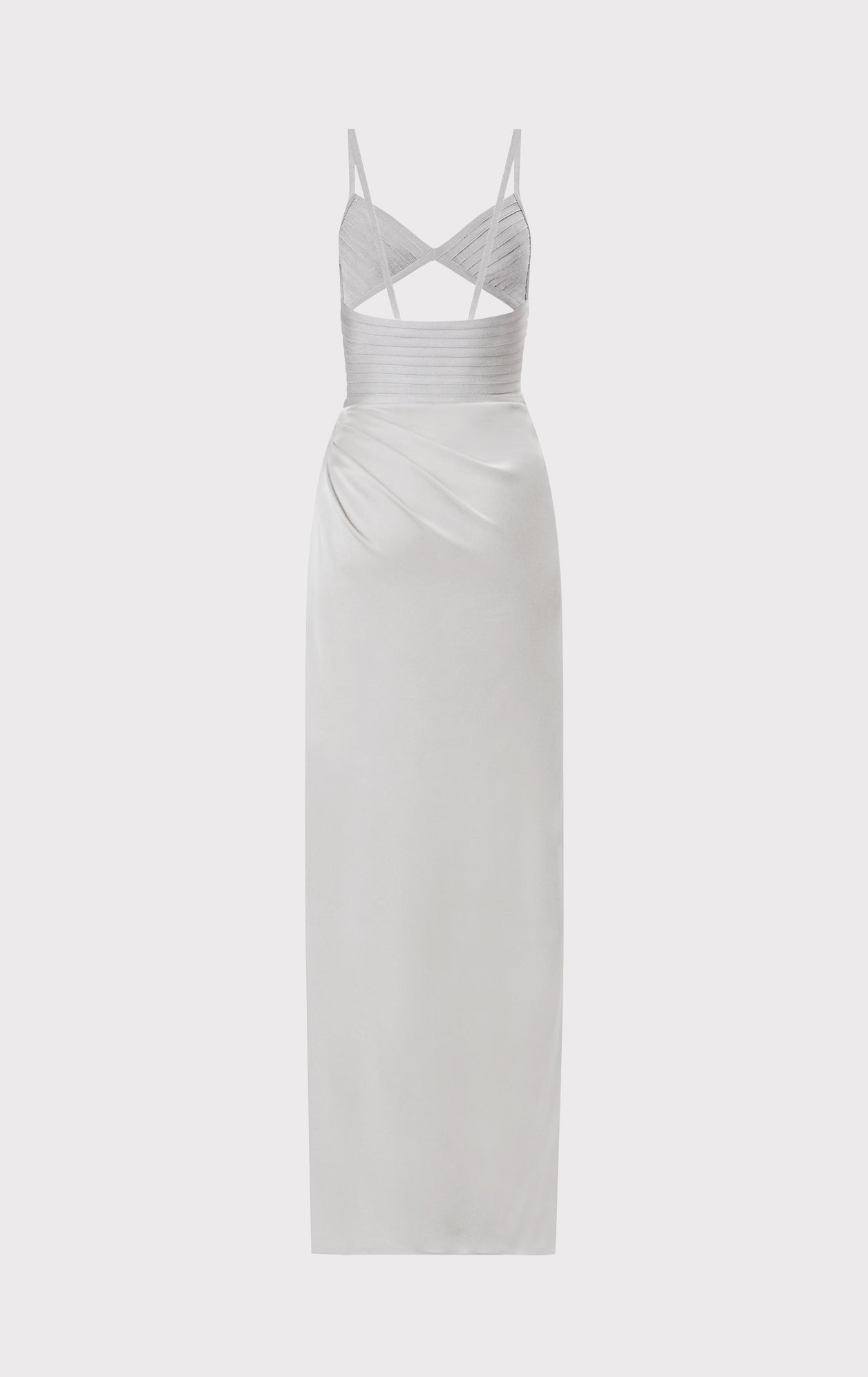 Hervé Léger X Law Roach Draped Cutout Gown | Mercury