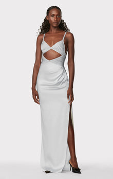 Hervé Léger X Law Roach Draped Cutout Gown | Mercury