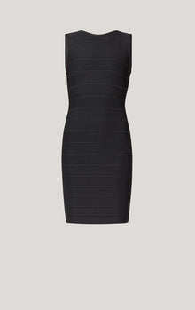 Icon Sleeveless Sheath Dress | Black