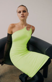 The Skylar Dress | Neon Green