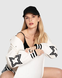 Women | Hold Me Close Letterman Bomber | Off-White