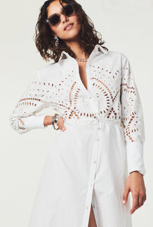 Aisha Long Shirt Dress